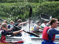 Marathon Canoe Racing at Solihull Canoe Club